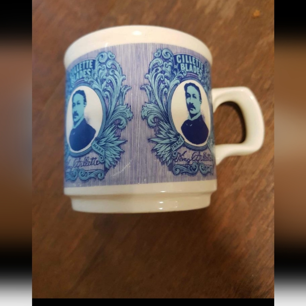 Gillette Blades Vintage Shaving Mug